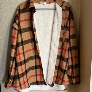 Shacket size 1x. Washed but never worn